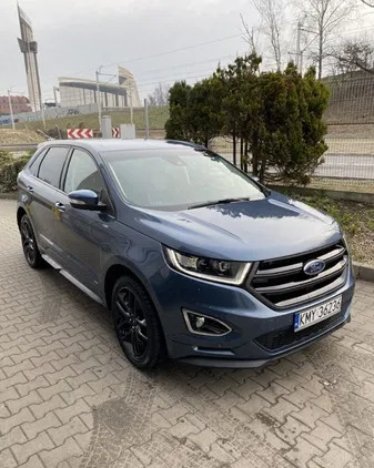 Ford EDGE cena 89000 przebieg: 189000, rok produkcji 2018 z Myślenice małe 16